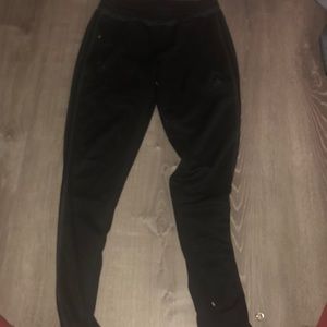 Adidas black track pants
